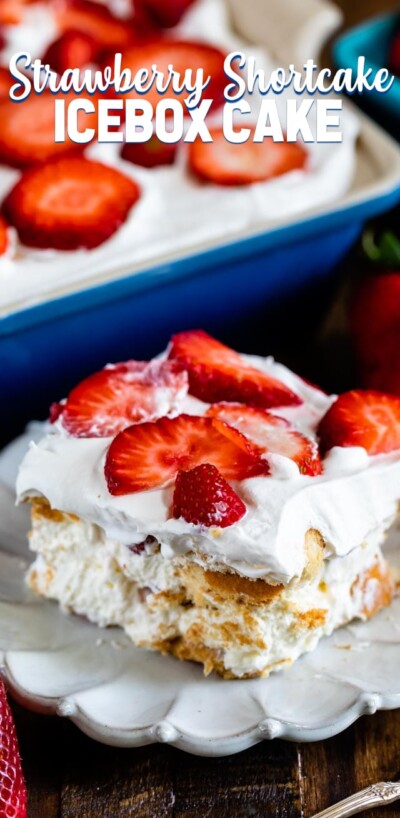 Strawberry Shortcake Icebox Cake Crazy For Crust