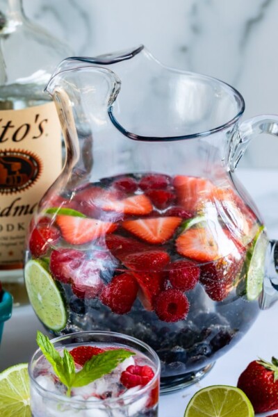 Skinny Vodka Party Punch Crazy For Crust