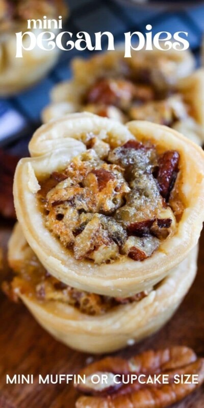 Easy Mini Pecan Pies Recipe Sizes Crazy For Crust