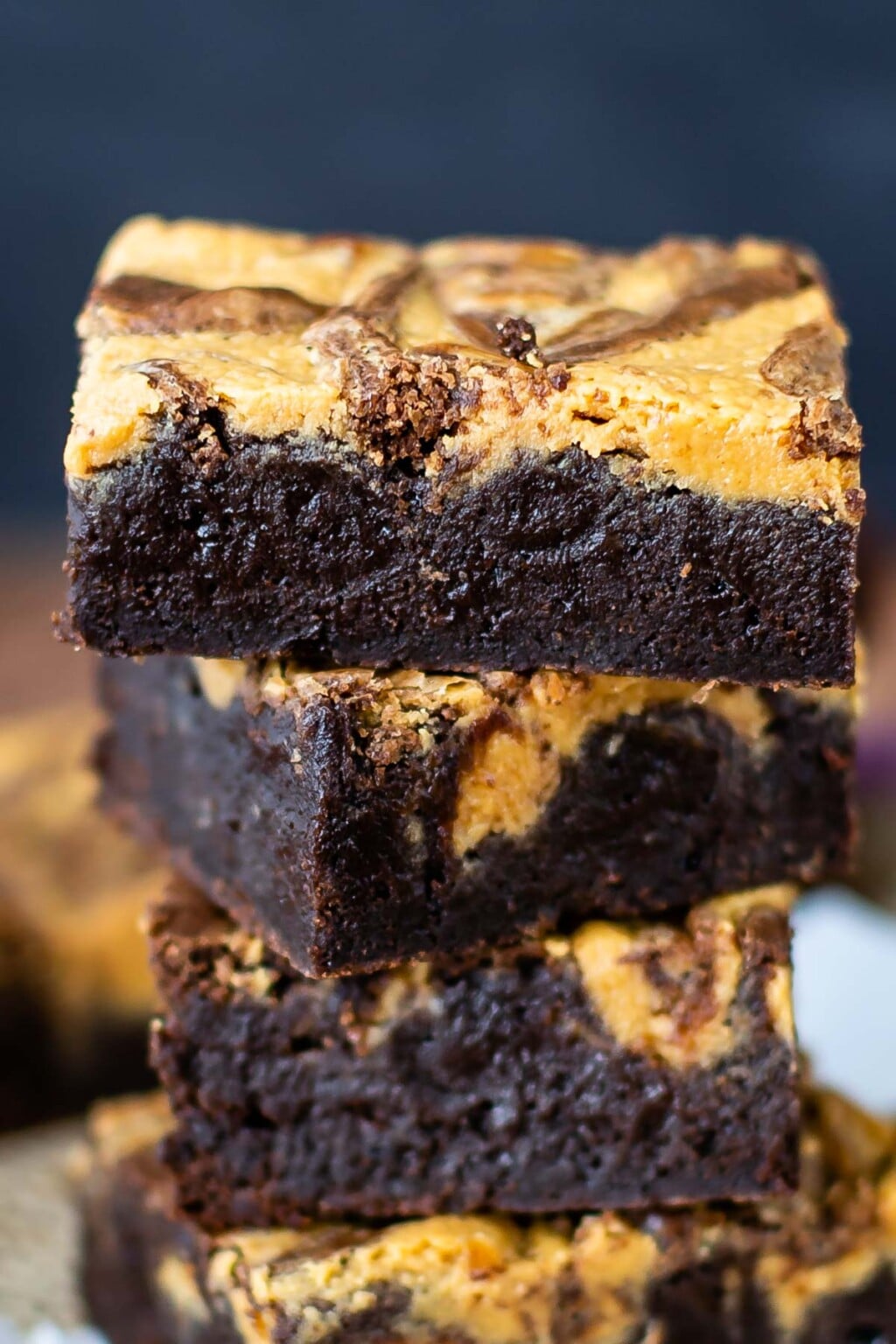 Fudgy Peanut Butter Swirl Brownies Crazy For Crust