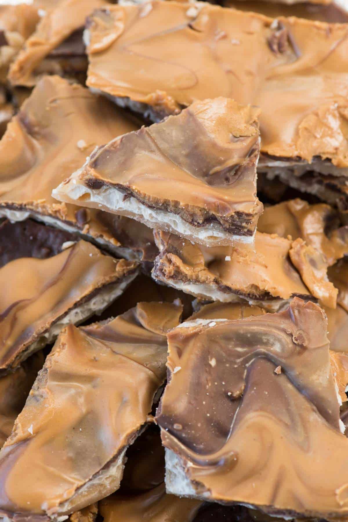 Peanut Butter Chocolate Bark Crazy For Crust 6895