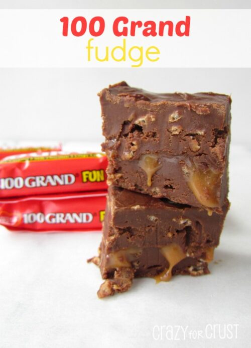 Easy 4-ingredient Kit Kat Fudge - Crazy for Crust