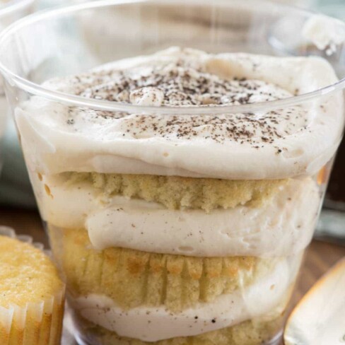 Tiramisu Cups {To Go} - Crazy for Crust