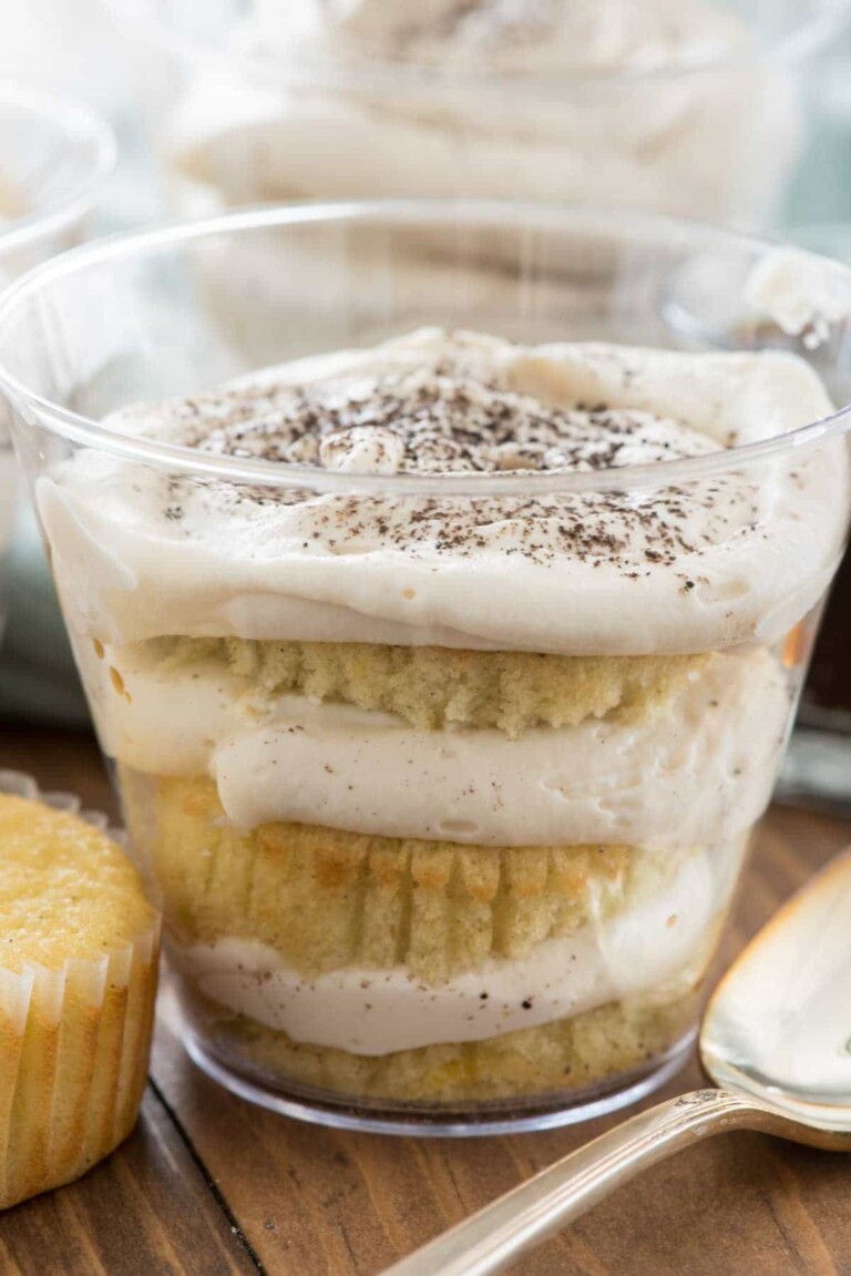 Tiramisu Cookie Cups - Crazy for Crust