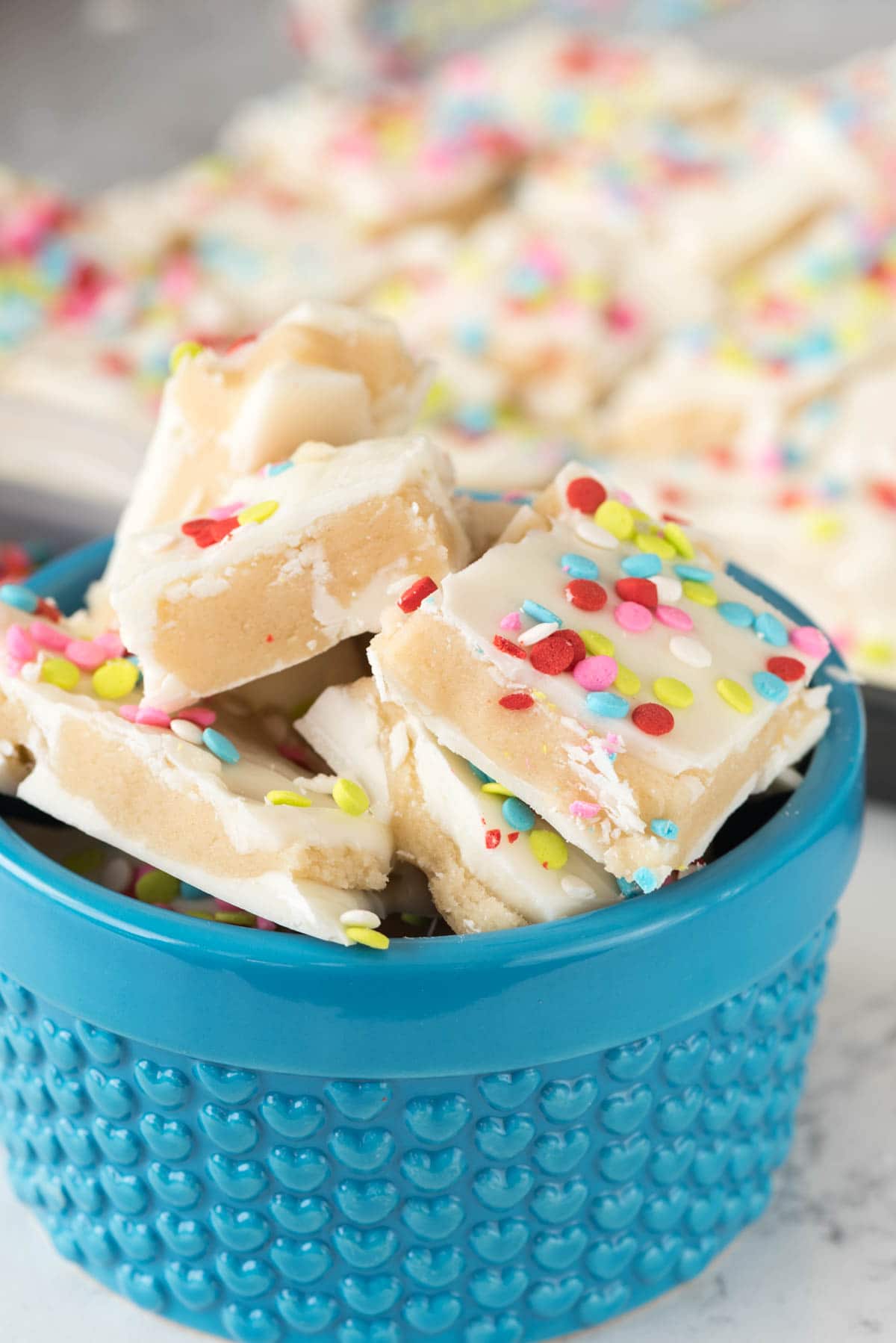 Sugar Cookie Bark - Crazy for Crust