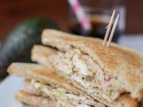 Avocado Chicken Salad Sandwiches Crazy For Crust