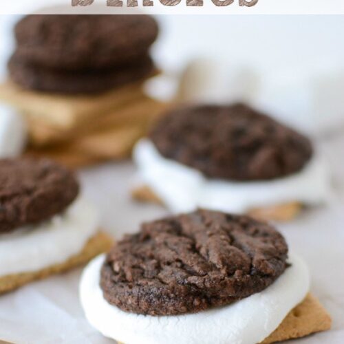 Brownie Cookie S'mores - Crazy for Crust