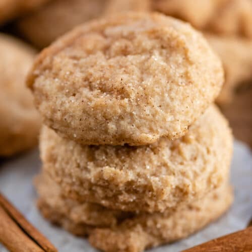 Apple Butter Snickerdoodles - Crazy for Crust