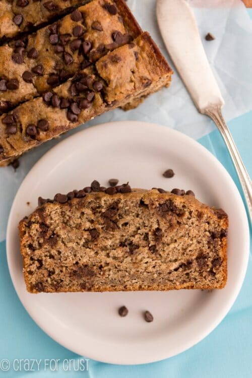 Healthier Banana Bread - Crazy for Crust