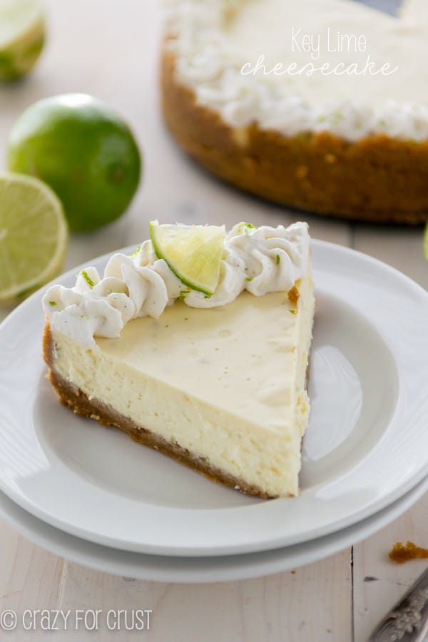 Key Lime Cheesecake - Crazy for Crust