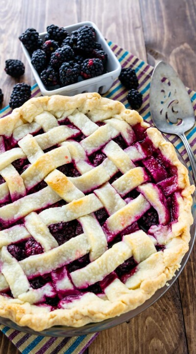 Blackberry Pie (Lattice or Crumble) - Crazy for Crust