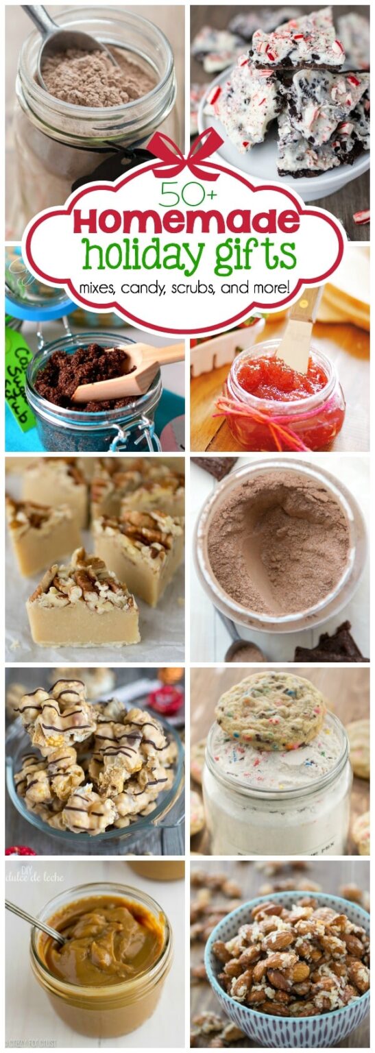 50+ Homemade Holiday Gift Ideas - Crazy for Crust