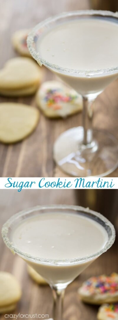 Sugar Cookie Martini - Crazy For Crust