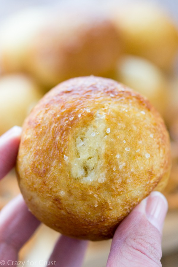 Easy Pretzel Rolls With Frozen Dinner Rolls Crazy For Crust