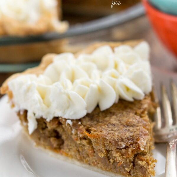 Carrot Cake Pie - Crazy for Crust