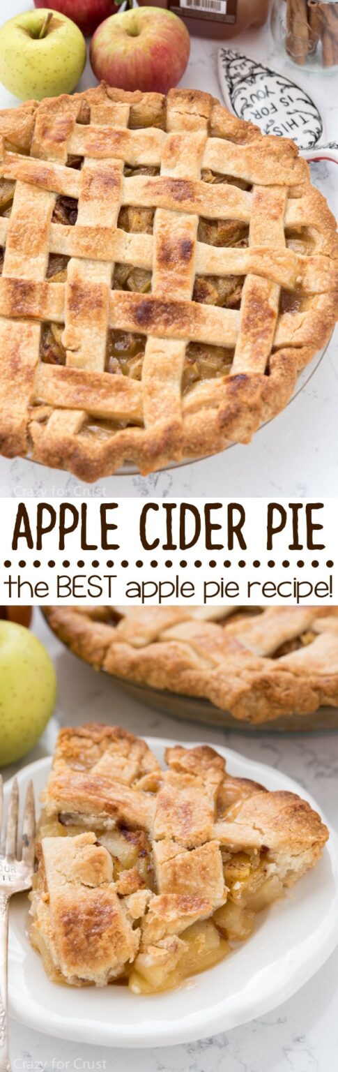 Apple Cider Pie - Crazy for Crust