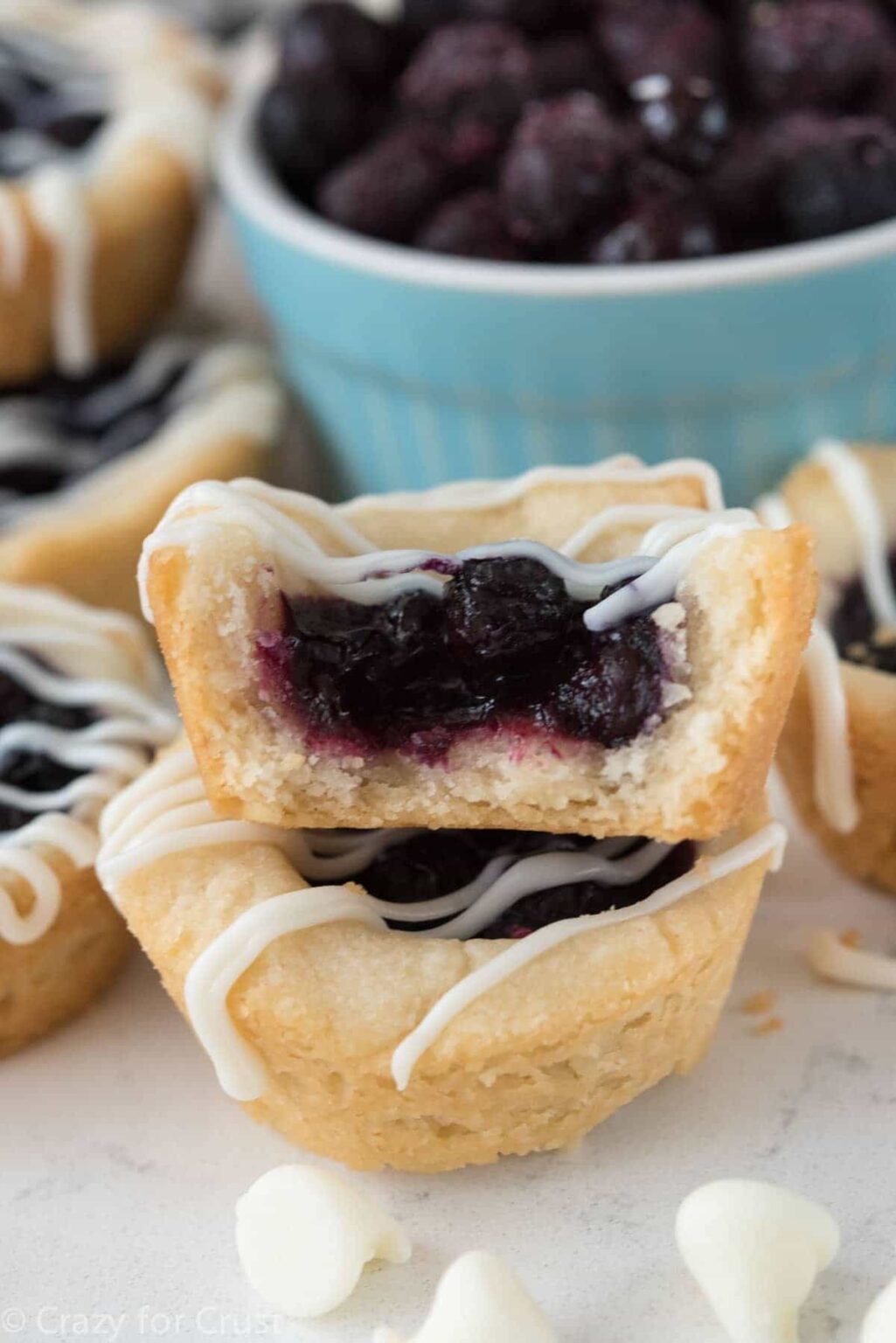 Blueberry Pie Cookies Crazy For Crust 