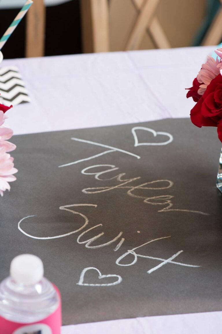 How To Throw A Taylor Swift Birthday Party - Crazy For Crust