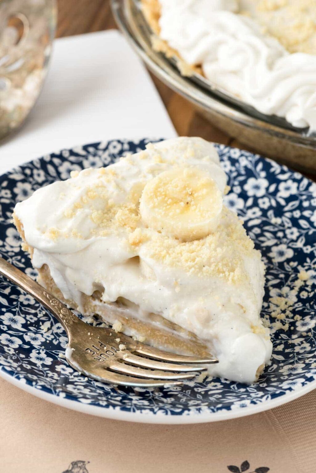 Old Fashioned Banana Pudding Pie Crazy for Crust