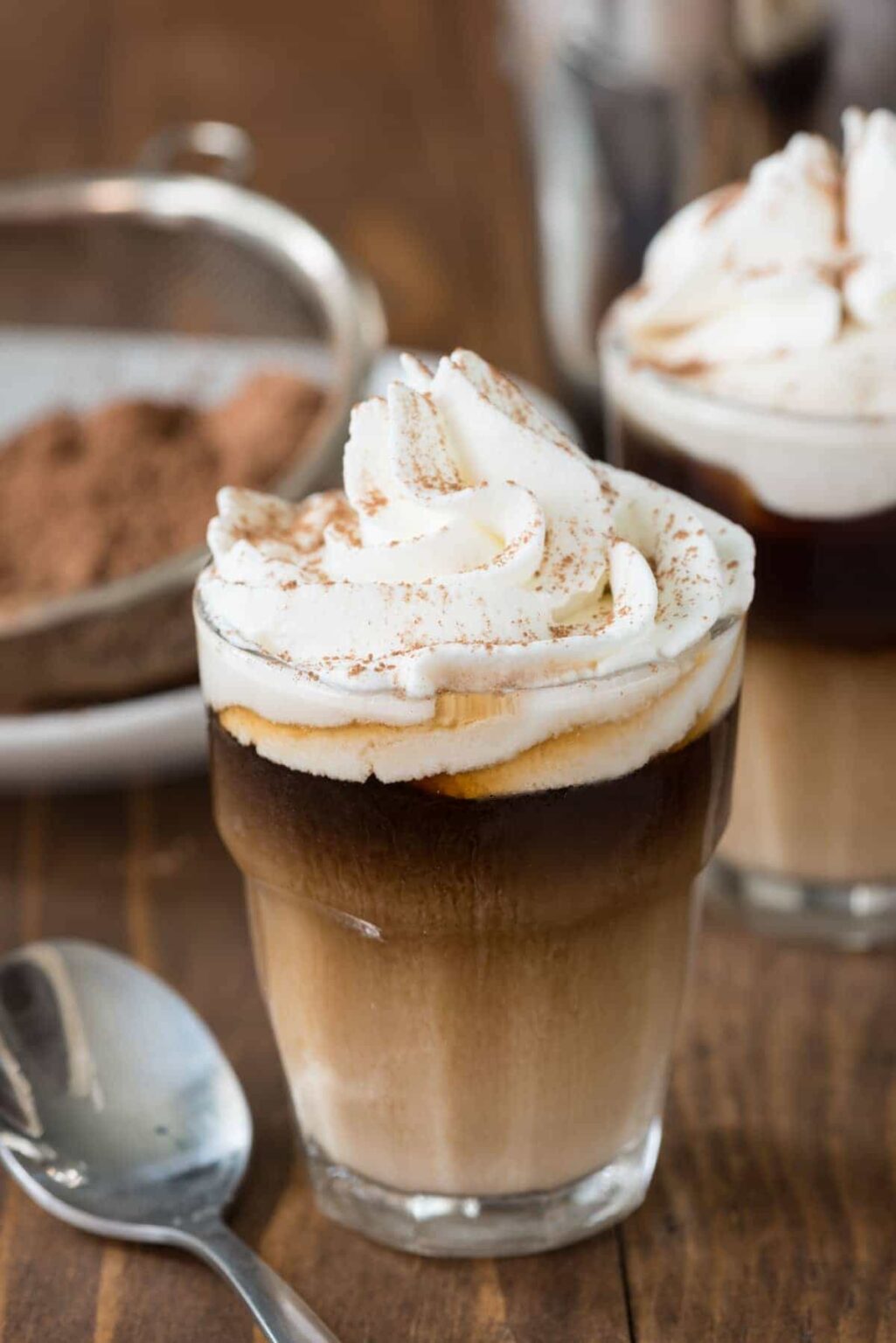 Coffee Shooters (Shots with Whipped Cream) - Crazy for Crust