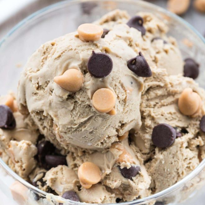 Secret Ingredient No Churn Chocolate Peanut Butter Ice Cream - Crazy ...