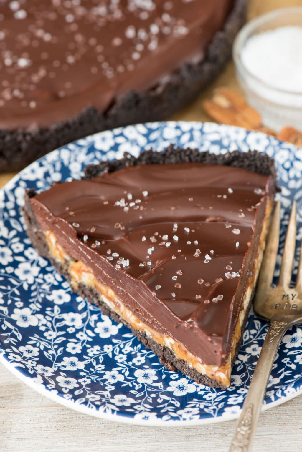 Salted Caramel Pecan Chocolate Pie Crazy For Crust