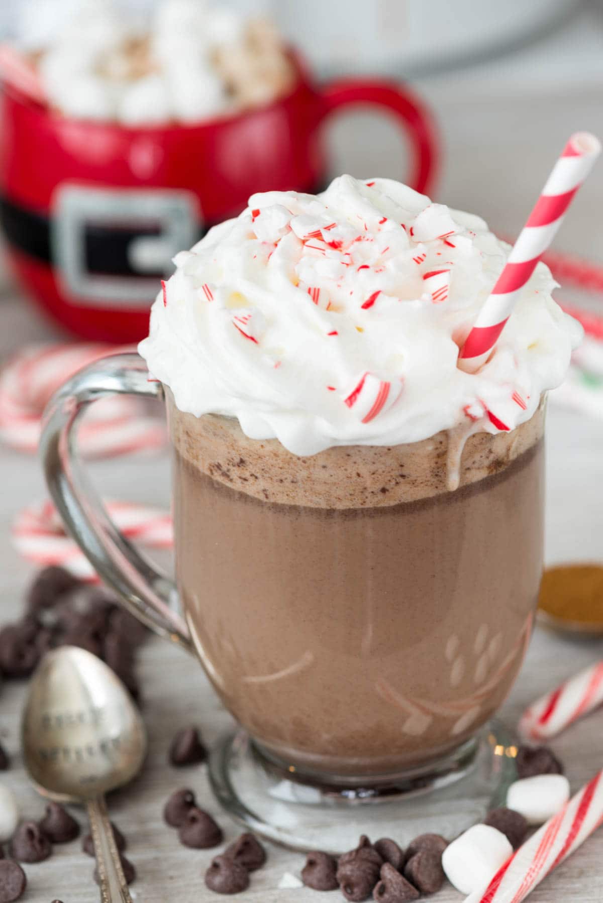 Slow Cooker Peppermint Mocha Snugglers - Crazy for Crust