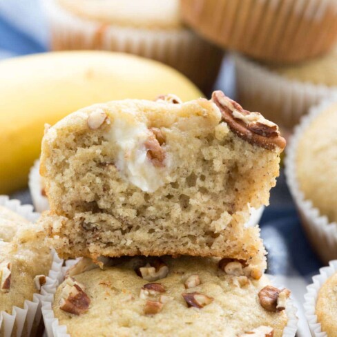 Cream Cheese Banana Muffins Crazy For Crust