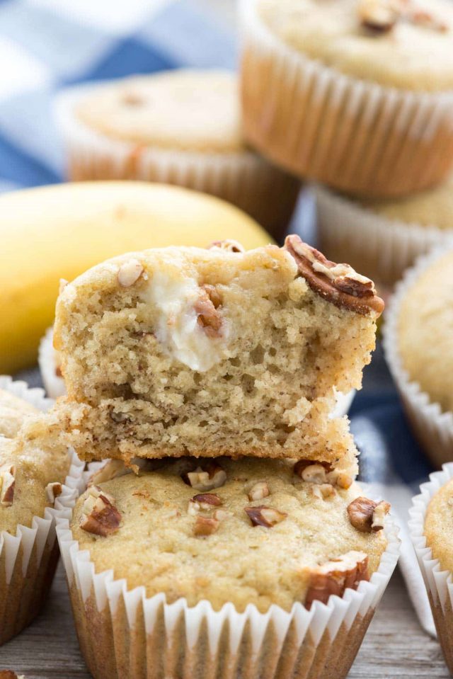 Cream Cheese Banana Muffins Crazy For Crust   Cream Cheese Banana Muffins 5 Of 5 640x959 