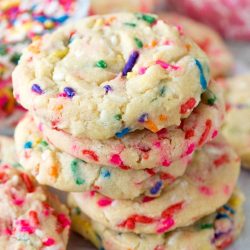 Sprinkle Cookies Recipe | Crazy for Crust