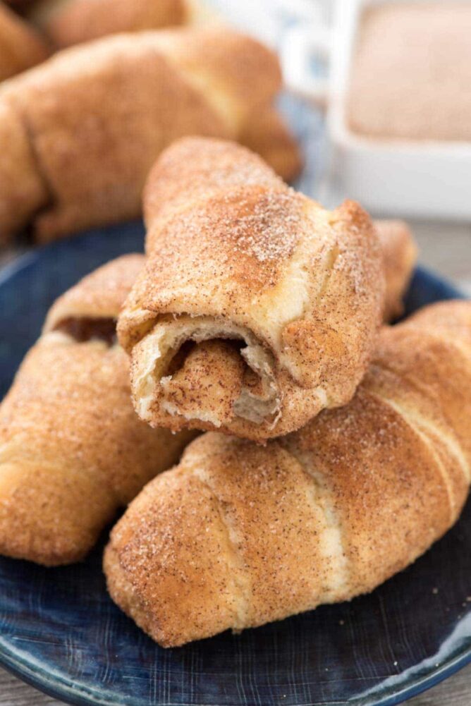 Crescent Roll Churros - Crazy for Crust