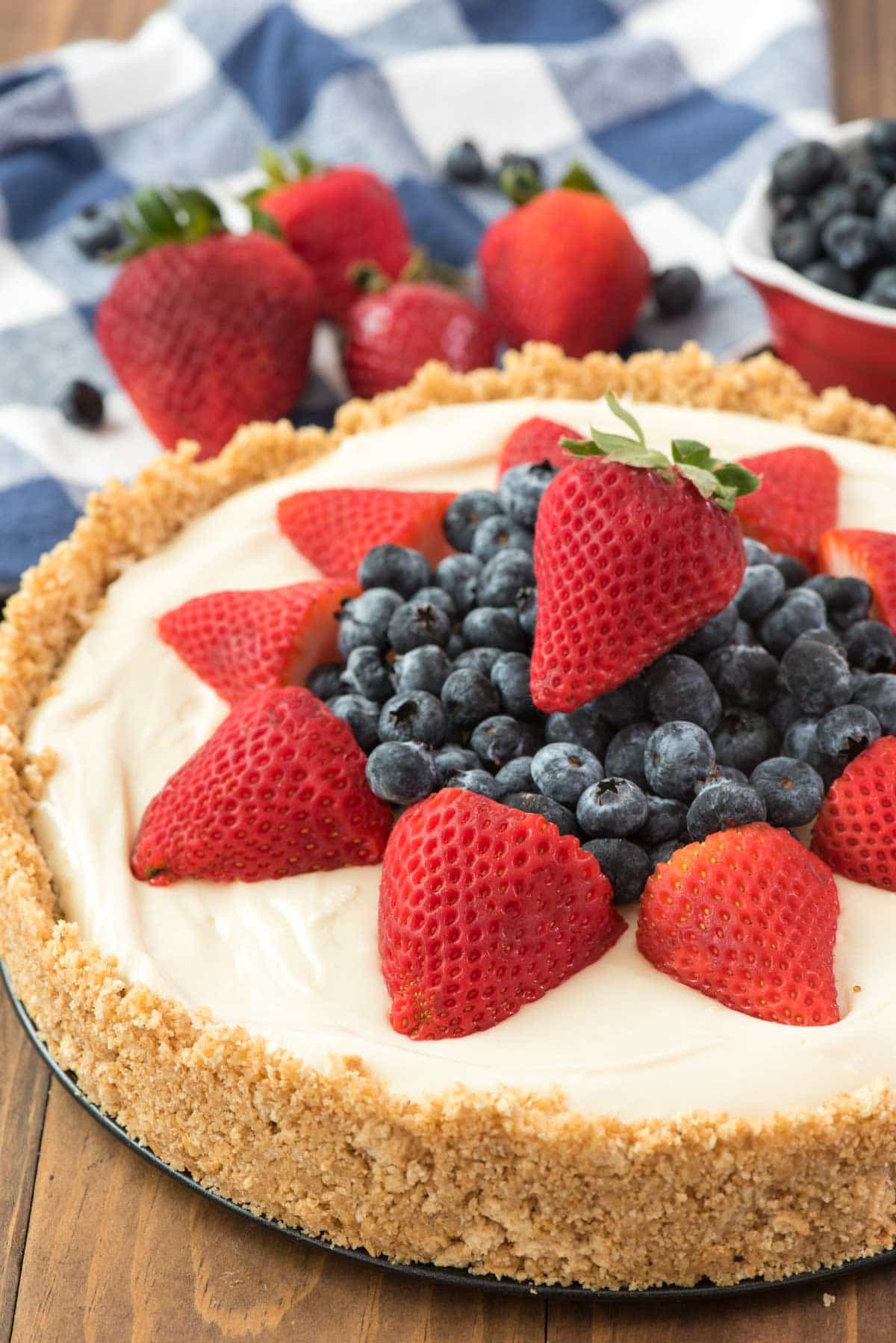 The BEST No Bake Cheesecake Recipe - Crazy for Crust