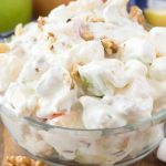 Cheesecake Apple Salad - Crazy for Crust