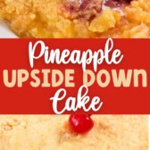 Pineapple Upside Down Dump Cake - Crazy for Crust