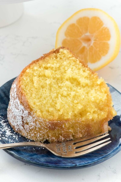 Easy Lemon Bundt Cake - Crazy for Crust