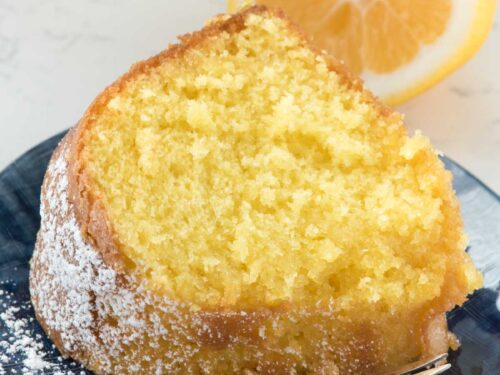 Easy & Moist Lemon Bundt Cake - Handle the Heat