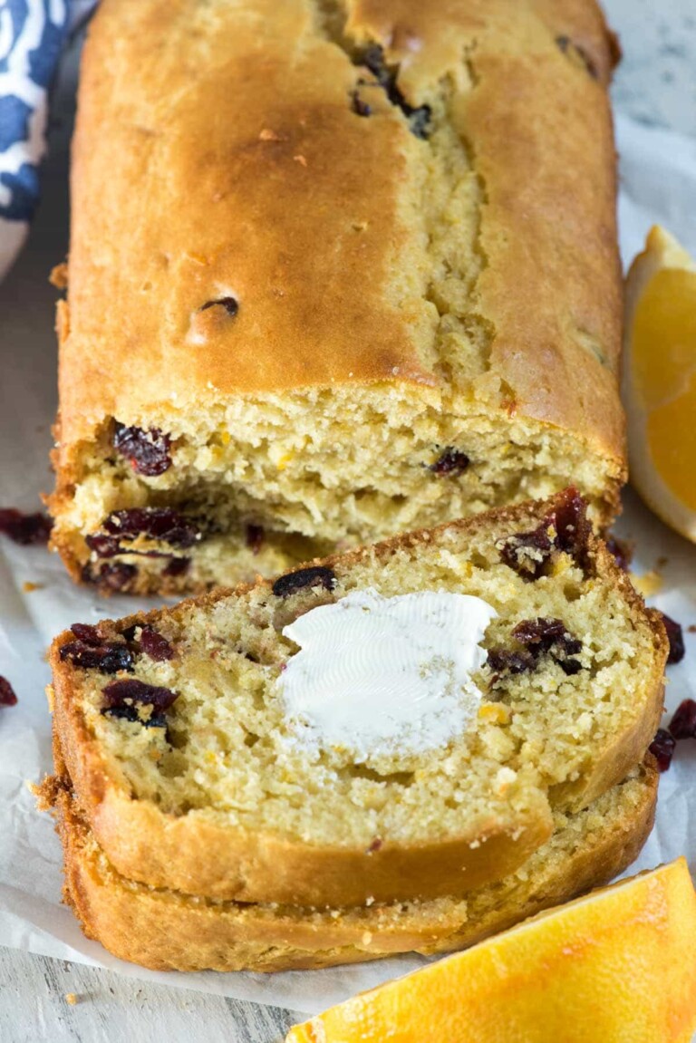 Cranberry Orange Quick Bread Crazy For Crust   Cranberry Orange Bread 4 Of 5 768x1151 