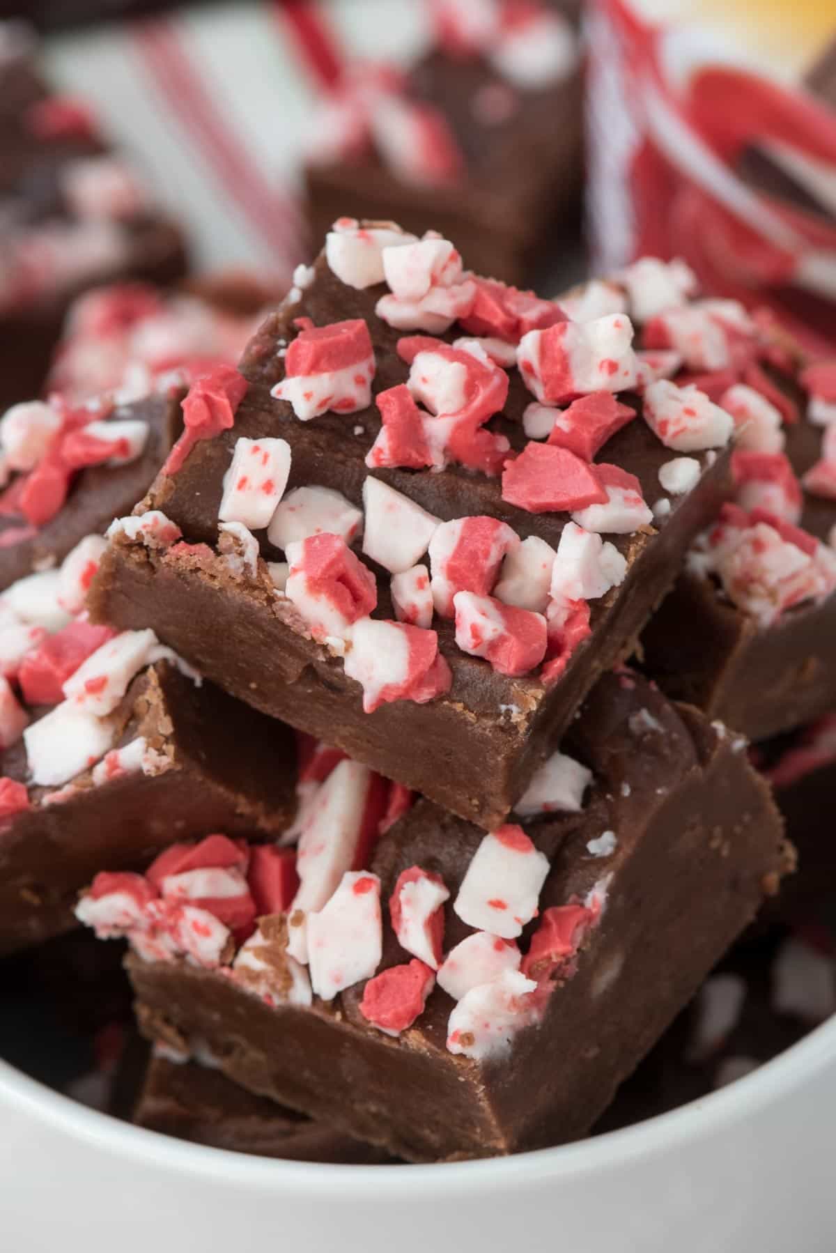 Peppermint Mocha Fudge - Crazy for Crust