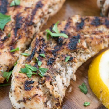 Grilled Lemon Herb Chicken - Crazy for Crust