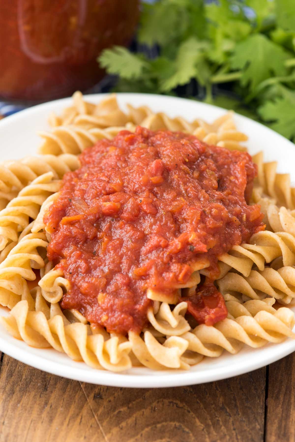 Easy Crockpot Tomato Sauce Recipe - Crazy for Crust