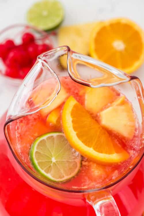 Fruity Vodka Party Punch - Crazy for Crust