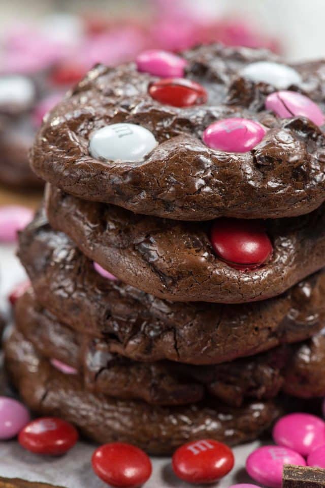 Valentine Brownie Cookies Crazy For Crust