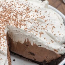 The BEST No Bake Chocolate Cream Pie - Crazy for Crust