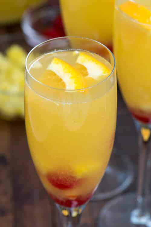 Hawaiian Champagne Punch - Crazy for Crust