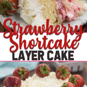 Strawberry Shortcake Layer Cake - Crazy For Crust