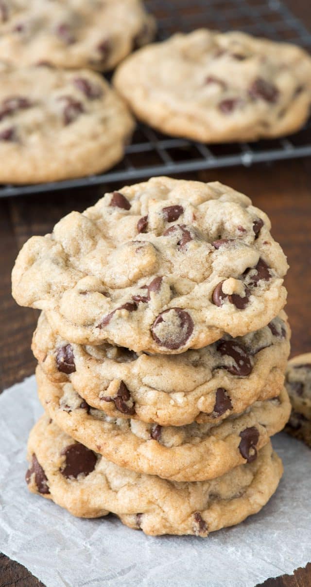 BEST Chocolate Chip Cookie Recipe (seriously) | Crazy for Crust ...