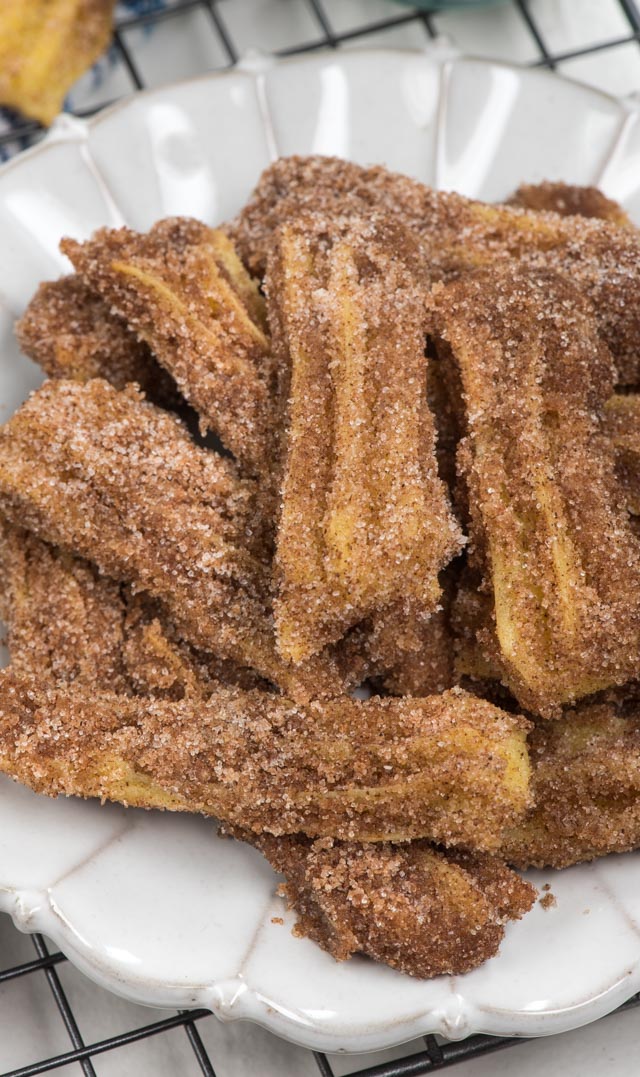 Easy Baked Churros Crazy for Crust