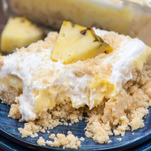 No Bake Pineapple Dream Dessert - Crazy for Crust