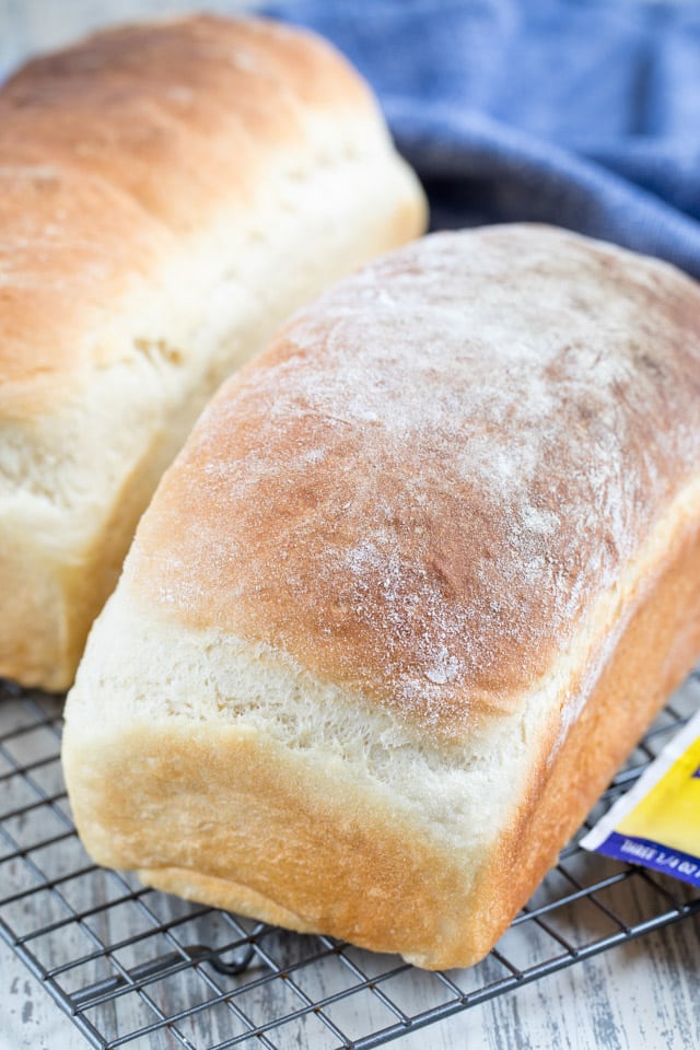 Easy Homemade White Bread Recipe - Crazy for Crust