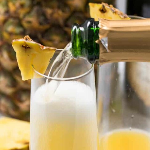 Apple Cider Mimosa - Crazy for Crust